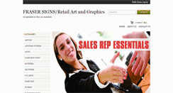 Desktop Screenshot of frasersigns.com